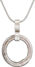 CELTIC PROSPERITY RING NECKLACE, C.400-100 BC - Picardi Jewelry
