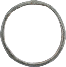 VIKING WARRIOR'S WEDDING RING AS FOUND, 900-1050 AD, SIZE 7 1/2 - Picardi Jewelry