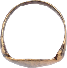 EUROPEAN BETROTHAL RING 9TH-12TH CENTURY, SIZE 9 1/2 - Picardi Jewelry