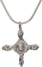 EUROPEAN CROSS NECKLACE, 9TH-10TH CENTURY - Picardi Jewelry
