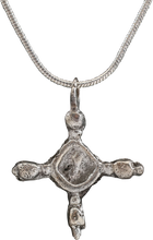 EUROPEAN CROSS NECKLACE, 9TH-10TH CENTURY - Picardi Jewelry