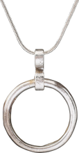CELTIC PROSPERITY RING NECKLACE C.400-100 BC - Picardi Jewelry