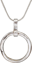 CELTIC PROSPERITY RING NECKLACE C.400-100 BC - Picardi Jewelry
