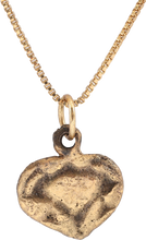 FINE VIKING HEART PENDANT, 11TH CENTURY AD - Picardi Jewelry