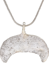 VIKING LUNAR PENDANT NECKLACE, 11th CENTURY AD - Picardi Jewelry