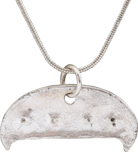 VIKING LUNAR PENDANT NECKLACE, 11th CENTURY AD. - Picardi Jewelry