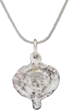 CLASSIC VIKING HEART PENDANT NECKLACE, 9TH-10TH CENTURY AD - Picardi Jewelry