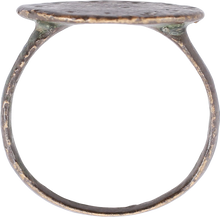 MEDIEVAL MAN’S RING, 7TH-10TH CENTURY AD, SIZE 8 1/2 - Picardi Jewelry