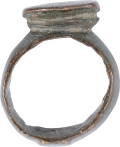 FINE ROMAN SIGNET RING, 3TH-6TH C. AD, SIZE 3 ¼ - Fagan Arms (8202655793326)