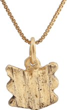 MEDIEVAL LADY'S NECKLACE PENDANT, C.1300-1500 - Picardi Jewelry