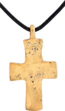 FINE GOTHIC CRUCIFIX/CROSS C.1300-1450 - Picardi Jewelry