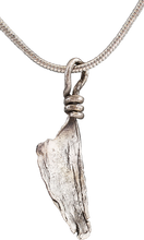 RARE ROMAN SACRIFICIAL KNIFE AMULET, 1ST-2ND CENTURY AD - Picardi Jewelry