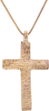 FINE EASTERN EUROPEAN CHRISTIAN CROSS NECKLACE, 17th-18th CENTURY - Picardi Jewelry