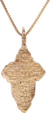 EASTERN EUROPEAN CHRISTIAN CROSS NECKLACE, 17TH-18TH CENTURY - Picardi Jewelry