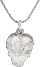 VIKING HEART PENDANT NECKLACE C.900-1050 AD - Picardi Jewelry