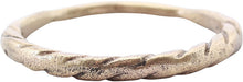 VIKING ROPED OR TWIST WEDDING RING, C.866-1067 AD, SIZE 9 1/2 - Picardi Jewelry