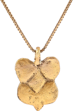 ANCIENT ROMAN QUATREFOIL PENDANT, 1st-2nd CENTURY AD - Picardi Jewelry