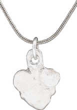 FINE VIKING HEART PENDANT NECKLACE 900-1050 AD - Picardi Jewelry