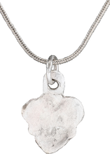 FINE VIKING HEART PENDANT NECKLACE 900-1050 AD - Picardi Jewelry