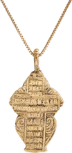 EASTERN EUROPEAN CHRISTIAN CROSS NECKLACE, 17-18 CENTURY - Picardi Jewelry