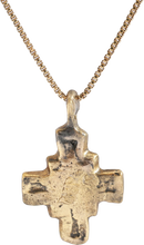 CHARMING EUROPEAN PILGRIM'S OR CRUSADER’S CROSS NECKLACE - Picardi Jewelry