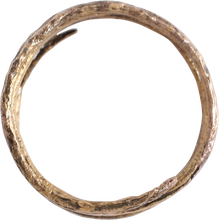 ANCIENT VIKING COIL RING 850-1050 AD SIZE 10 1/4 - Picardi Jewelry