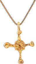 EUROPEAN CONVERT'S CROSS NECKLACE, 9TH-10TH CENTURY - Picardi Jewelry