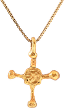EUROPEAN CONVERT'S CROSS NECKLACE, 9TH-10TH CENTURY - Picardi Jewelry