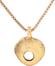 VIKING LUNAR PENDANT NECKLACE, 10th-11th CENTURY AD - Picardi Jewelry