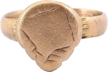 VIKING HEART RING C.900-1050 AD, SIZE 8 3/4 - Picardi Jewelry