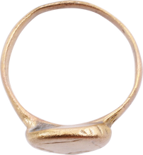 VIKING HEART RING C.900-1050 AD, SIZE 8 3/4 - Picardi Jewelry