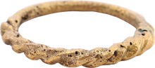 VIKING WARRIOR’S ROPED OR TWIST RING, C.866-1067 AD, SIZE 10 3/4 - Picardi Jewelry