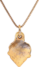 ANCIENT VIKING HEART PENDANT NECKLACE C.850-1050 AD - Picardi Jewelry