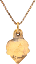 ANCIENT VIKING HEART PENDANT NECKLACE C.850-1050 AD - Picardi Jewelry