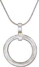 CELTIC PROSPERITY RING NECKLACE, C.400-100 BC - Picardi Jewelry