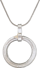 CELTIC PROSPERITY RING NECKLACE, C.400-100 BC - Picardi Jewelry