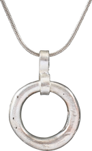 CELTIC PROSPERITY RING NECKLACE, C.400-100 BC - Picardi Jewelry