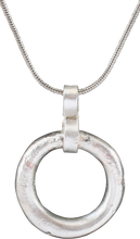 CELTIC PROSPERITY RING NECKLACE, C.400-100 BC - Picardi Jewelry