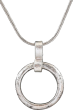 CELTIC PROSPERITY RING NECKLACE, C.400-100 BC - Picardi Jewelry