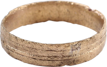 VIKING WEDDING RING, 850-1050 AD, SIZE 8 1/4 - Picardi Jewelry