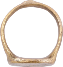 ROMAN WOMAN’S RING, 2ND-4TH CENTURY AD SIZE 3 1/4 - Picardi Jewelry