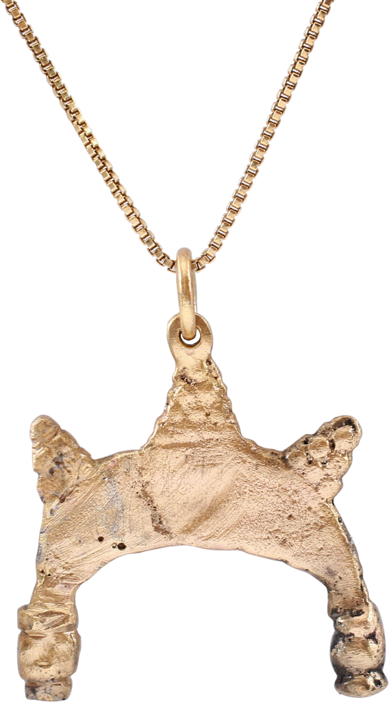 SUPERB VIKING LUNAR PENDANT NECKLACE, 9TH-10TH CENTURY AD