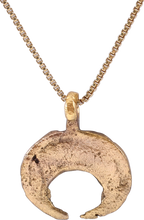 VIKING LUNAR PENDANT NECKLACE, 11th CENTURY AD - Picardi Jewelry
