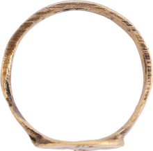 MEDIEVAL EUROPEAN RING, 15TH-18TH CENTURY AD SIZE 6 3/4 - Picardi Jewelry
