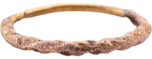VIKING ROPED OR TWIST WEDDING RING, C.866-1067 AD, SIZE 9 1/2 - Picardi Jewelry