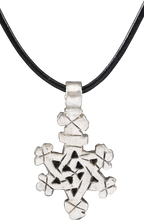 COPTIC CROSS NECKLACE, ETHIOPIA - Picardi Jewelry