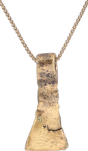 FRANKISH AXE AMULET, 500-800 AD - Picardi Jewelry