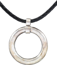 MASSIVE CELTIC PROSPERITY RING NECKLACE, C.400-100 BC - Picardi Jewelry