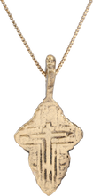 EASTERN EUROPEAN CHRISTIAN CROSS NECKLACE - Picardi Jewelry