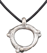CELTIC PROSPERITY RING NECKLACE, C.300-100 BC - Picardi Jewelry